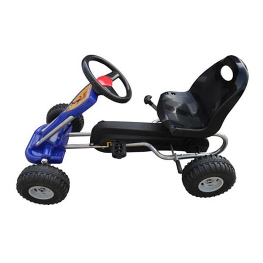 vidaXL Go Kart a Pedali Blu - 2