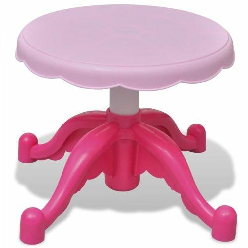 vidaXL Gioco Bambini Tastiera con Sgabello/Microfono 37 Tasti Rosa - 4