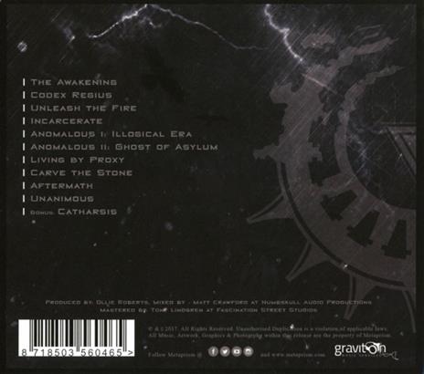 Catalyst to Awakening - CD Audio di Metaprism - 2