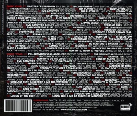 100x Hardcore 2014 - CD Audio - 2