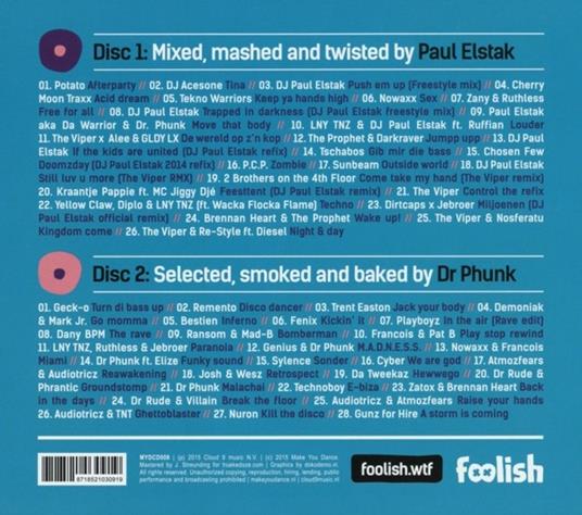 Foolish vol.1 (Digipack) - CD Audio di Paul Elstak - 2