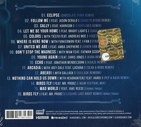 United We Are Remix - CD Audio di Hardwell - 2