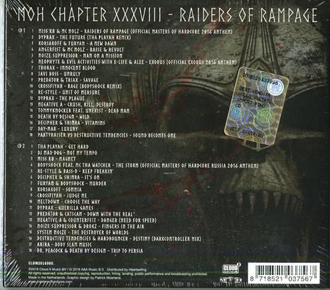 Masters of Hardcore. Chapter XXXVIII - CD Audio - 2