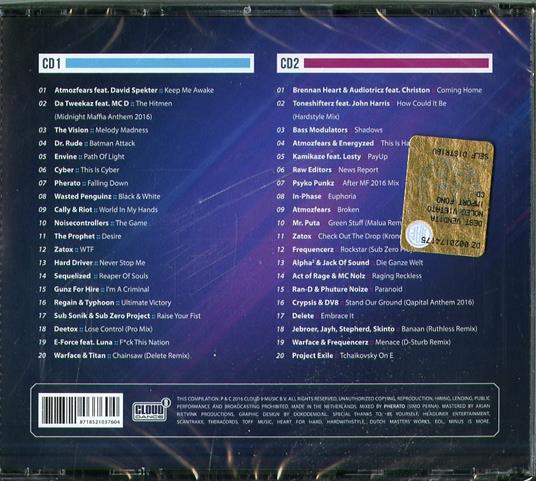 Hardstyle. The Ultimate Collection 2016 vol.2 - CD Audio - 2