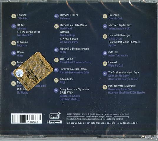 Revealed Volume 7 - CD Audio di Hardwell - 2