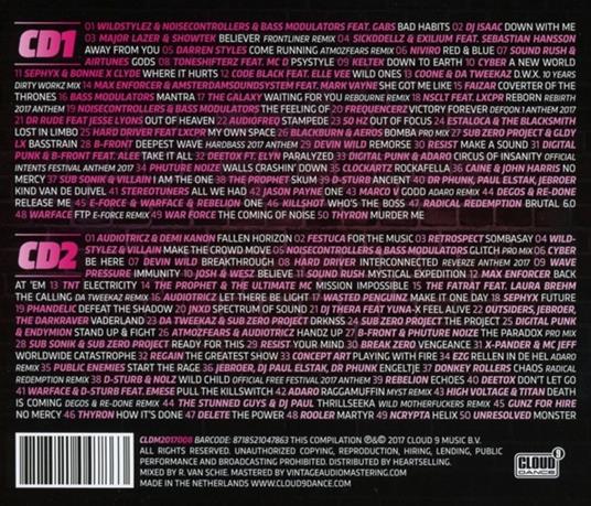 Hardstyle Top 100 2017 - CD Audio - 2