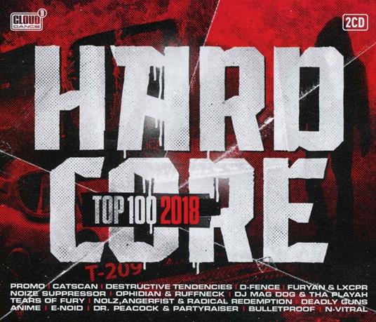 Hardcore Top 100 2018 - CD Audio