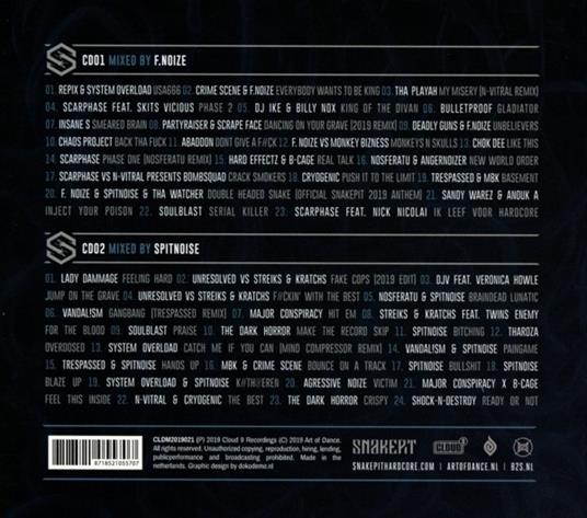 Snakepit 2019. The Need for Speed - CD Audio - 2