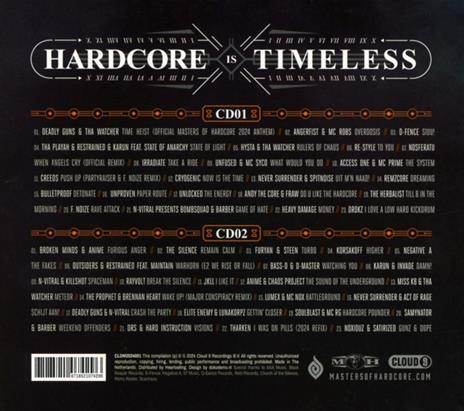 Masters Of Hardcore Xlvi. Time Heist - CD Audio - 2