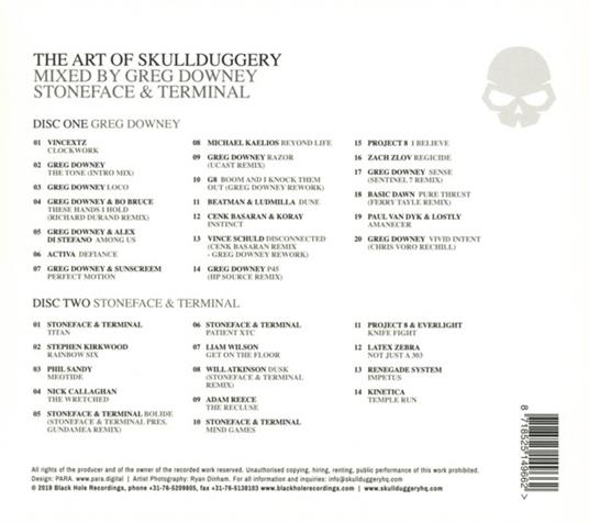 The Art of Skullduggery vol.1 - CD Audio - 2