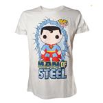 T-Shirt Superman. Graphic Art White