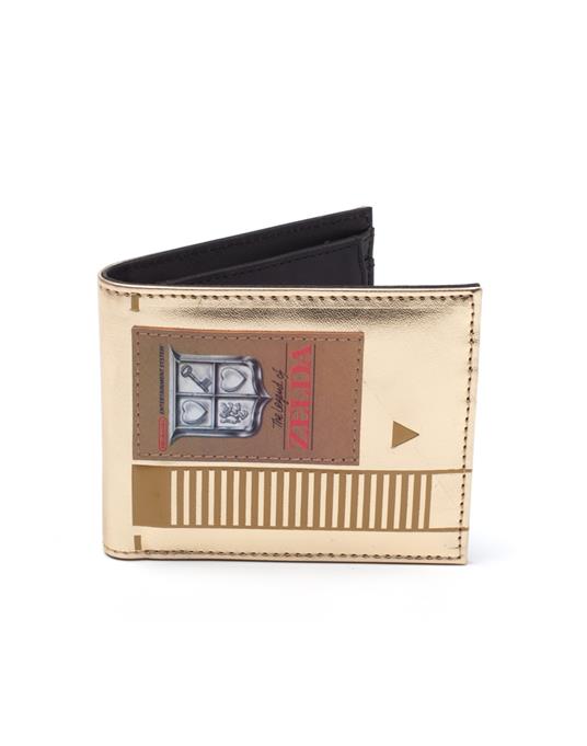 Portafoglio Zelda. Cartridge Bifold Gold