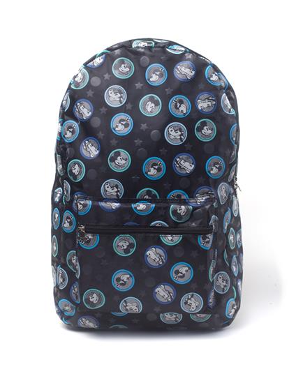 Zaino Disney. Mickey Mouse Placement Printed Black