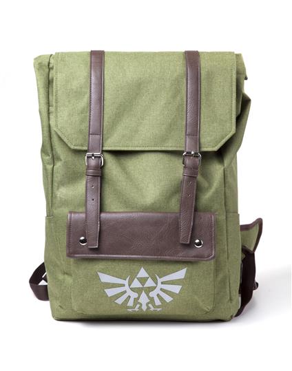 Zaino Nintendo: Legend Of Zelda. Link Hooded Canvas Green