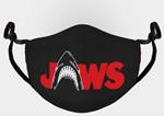 Mascherina Protettiva 1 Pack Black Jaws Adjustable Shaped Facemask