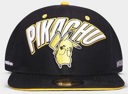 Cappellino Pokemon Embarrassed Pika Snapback Cap Black