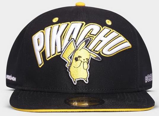 Cappellino Pokemon Embarrassed Pika Snapback Cap Black