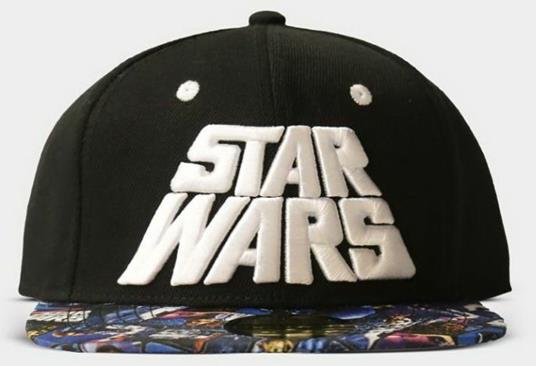 Cappellino Star Wars All-Over Print Poster Snapback Cap Black