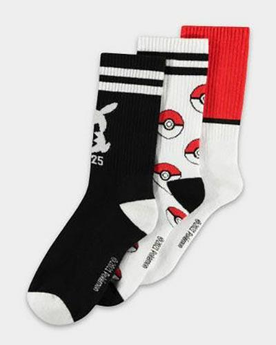 Pokemon: Sport Socks (Calzini Tg. 39/42) (3-Pack)