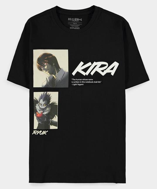 Death Note - Men'S Short Sleeved T-Shirt - M Short Sleeved T-Shirts M Black