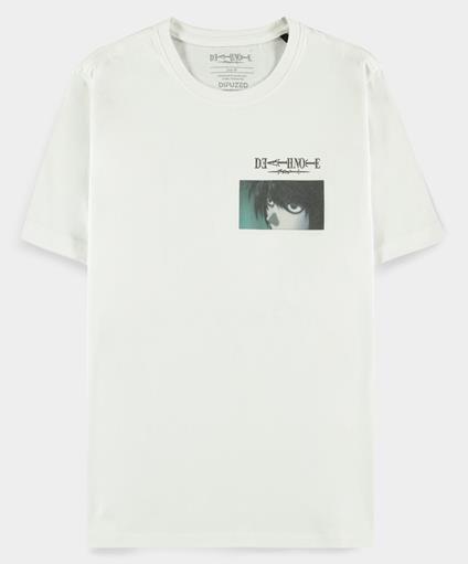 Death Note - Men'S Short Sleeved T-Shirt - M Short Sleeved T-Shirts M White