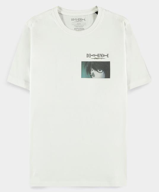 Death Note - Men'S Short Sleeved T-Shirt - M Short Sleeved T-Shirts M White