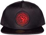 Game Of Thrones: House Of The Dragon Men'S Snapback Cap Black (Cappellino)