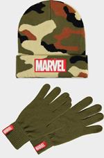 Marvel - Men'S Core Logo Giftset (Beanie & Knitted Gloves) Various Gift Sets M Multicolor