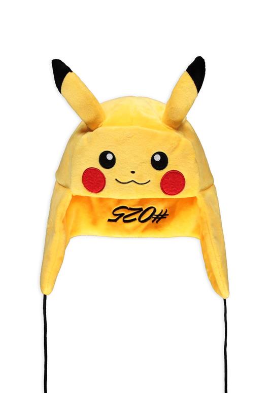 Cappellino con Tesa Pokémon Pikachu - Snapback - colore: Nero, Rosso,  Giallo - Unisex