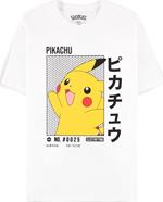 Pokemon: Pikachu White (T-Shirt Unisex Tg. M)