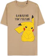 Pokemon: Pikachu Beige (T-Shirt Unisex Tg. M)