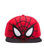 Cappellino Spiderman. 3D With Mesh Eyes Caps Red