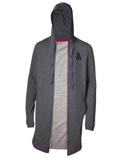Felpa Con Cappuccio Unisex Tg. S Assassin'S Creed Odyssey. Apocalyptic Warrior Throw Over Grey