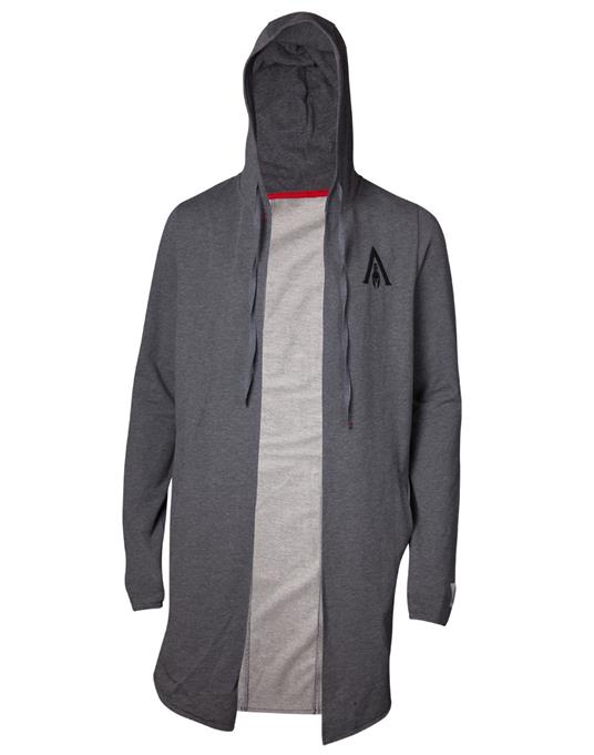 Felpa Con Cappuccio Unisex Tg. S Assassin'S Creed Odyssey. Apocalyptic Warrior Throw Over Grey