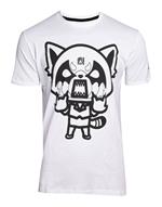 T-Shirt Unisex Tg. XL. Aggretsuko - I Wanna Eat White