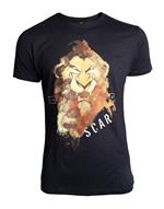 T-Shirt Unisex Tg. M. Disney: The Lion King - Scar Black