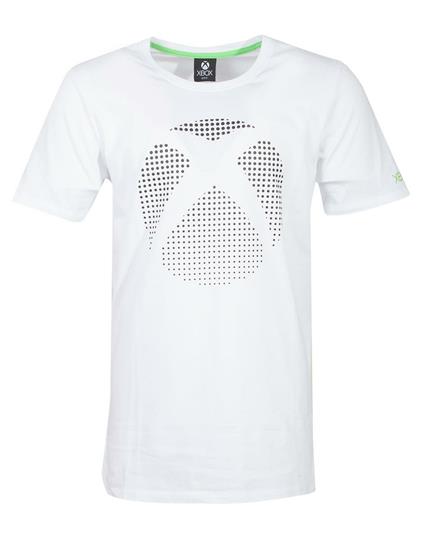 T-Shirt Unisex Tg. 2XL. Xbox: Dot Logo White