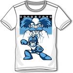 T-Shirt Unisex Tg. M. Megaman - Megaman White