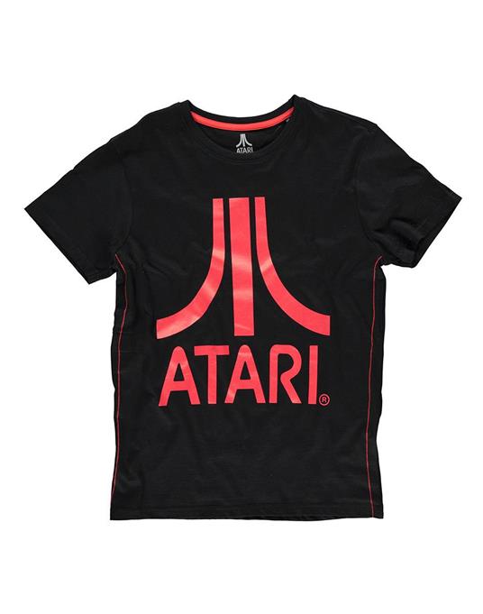 T-Shirt Unisex Tg. 2XL. Atari: Red Logo Black