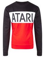 Felpa Con Cappuccio Unisex Tg. M. Atari: Cut & Sew Multicolor