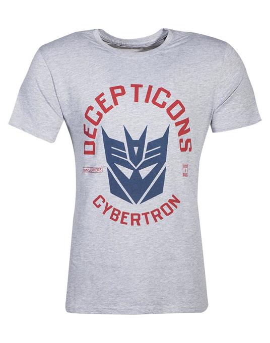 Hasbro: Transformers. Decepticon Grey (T-Shirt Unisex Tg. 2XL)