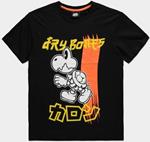 T-Shirt Unisex Tg. M Nintendo Super Mario Dry Bones Japan Black