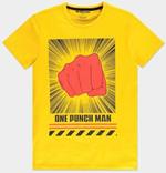 T-Shirt Unisex Tg. M One Punch Men The Punch Yellow