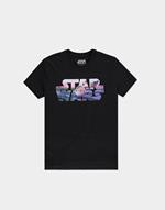 Star Wars T Shirt Baby Yoda The Child Logo Nuovo Ufficiale Uomo Nero Unisex Size M