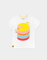 Pac-Man: 3D Pac-Man White (T-Shirt Unisex Tg. M)
