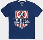 T-Shirt Unisex Tg. XL Marvel Avengers Day Blue