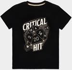 Dungeons & Dragons - Critical Hit - Men'S T-Shirt - Xl Short Sleeved T-Shirts M Black