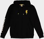 Pokemon - Attacking Pika! - Men'S Zipper Hoodie - 2Xl Hooded Sweatshirts M Black