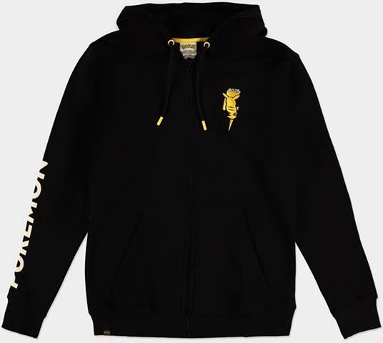 Pokemon - Attacking Pika! - Men'S Zipper Hoodie - 2Xl Hooded Sweatshirts M Black
