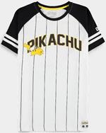 T-Shirt Unisex Tg. M. Pokemon: Running Pika White